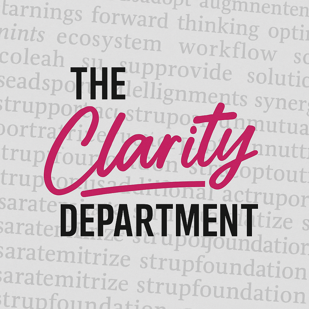 The Clarity Department